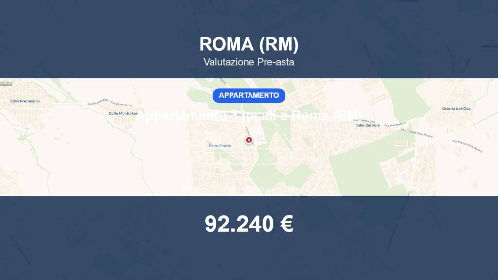appartamento in vendita a Roma in zona Borghesiana