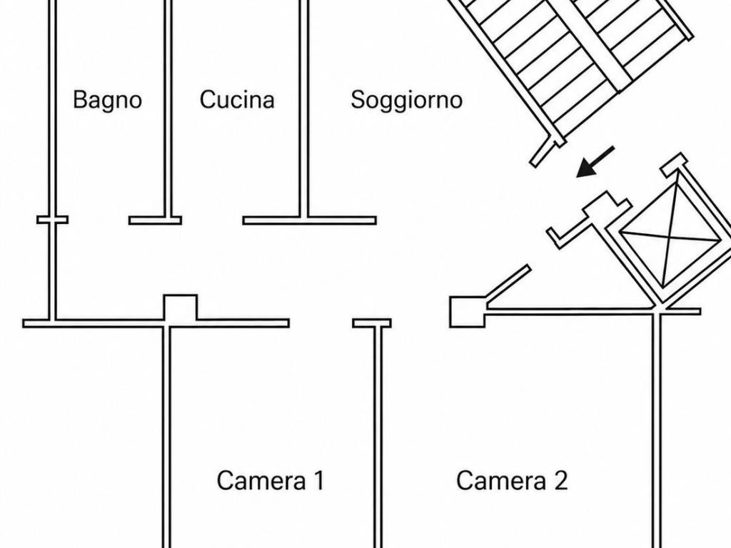 appartamento in vendita a Roma in zona Gianicolense