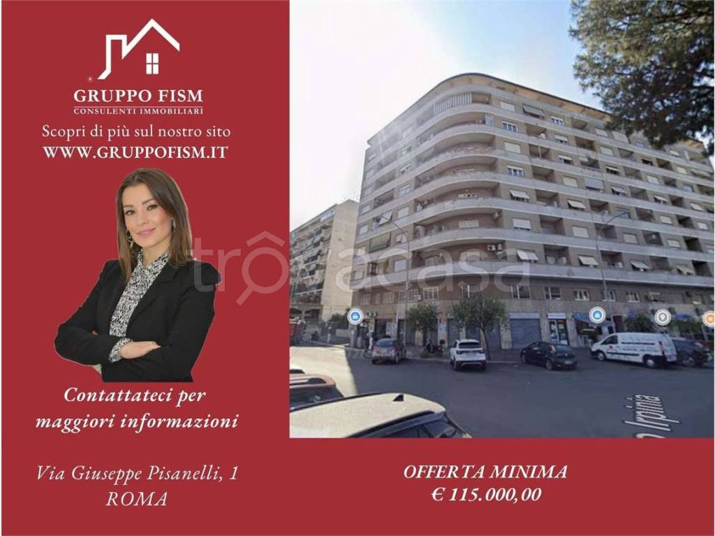 appartamento in vendita a Roma in zona Prenestino-Labicano