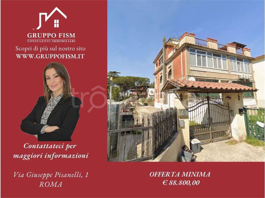 appartamento in vendita a Roma in zona Casal Morena