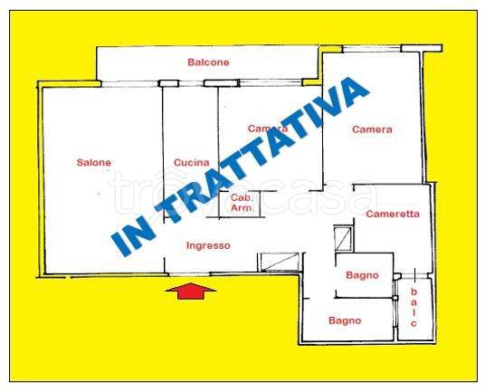 appartamento in vendita a Roma in zona Tuscolano