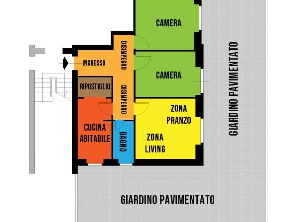 appartamento in vendita a Roma in zona Primavalle