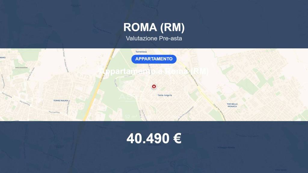 appartamento in vendita a Roma in zona Torre Angela