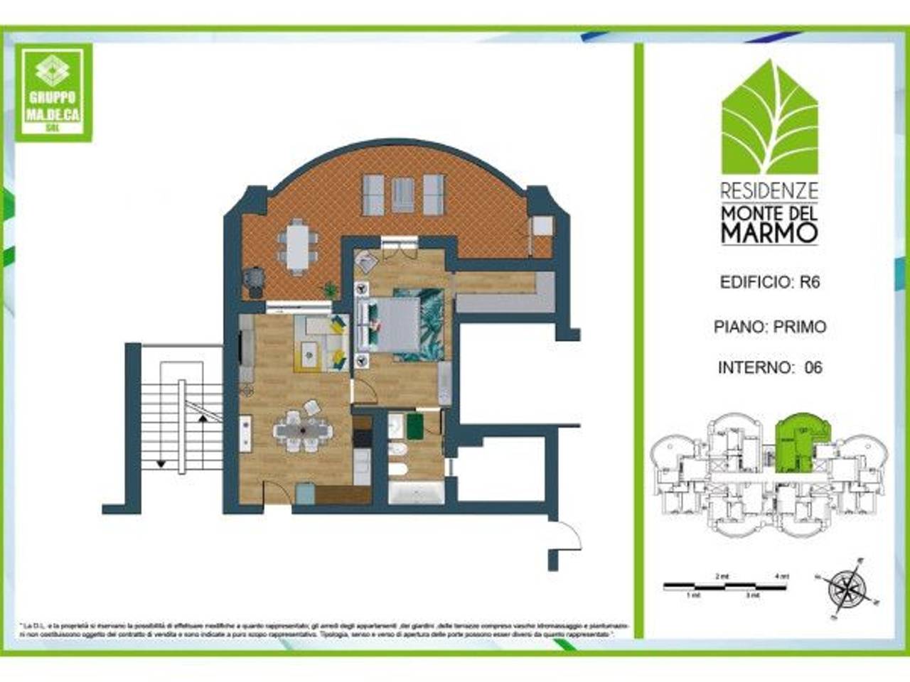 appartamento in vendita a Roma in zona Aurelio