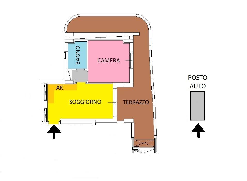 appartamento in vendita a Roma in zona Pietralata