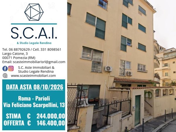 appartamento in vendita a Roma in zona Pinciano