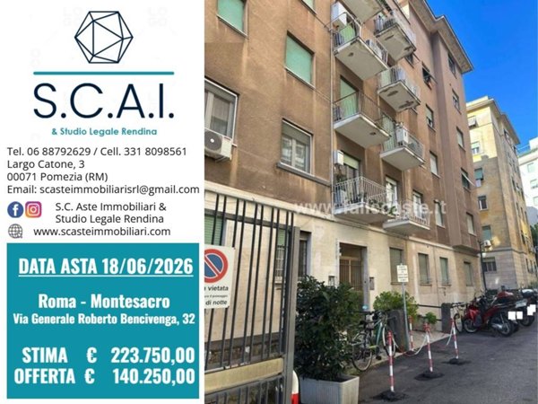 appartamento in vendita a Roma in zona Monte Sacro/Talenti
