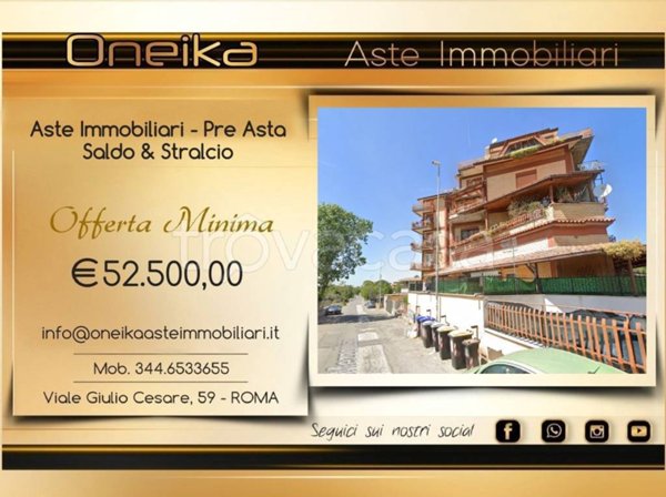 appartamento in vendita a Roma in zona Borghesiana