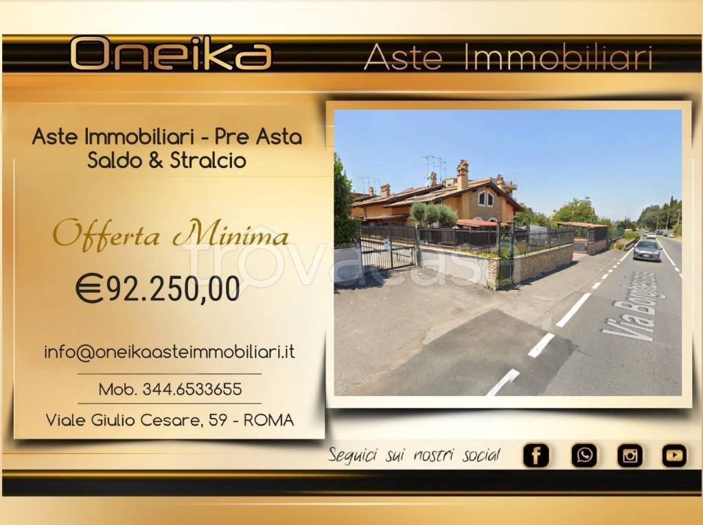 casa indipendente in vendita a Roma in zona Borghesiana