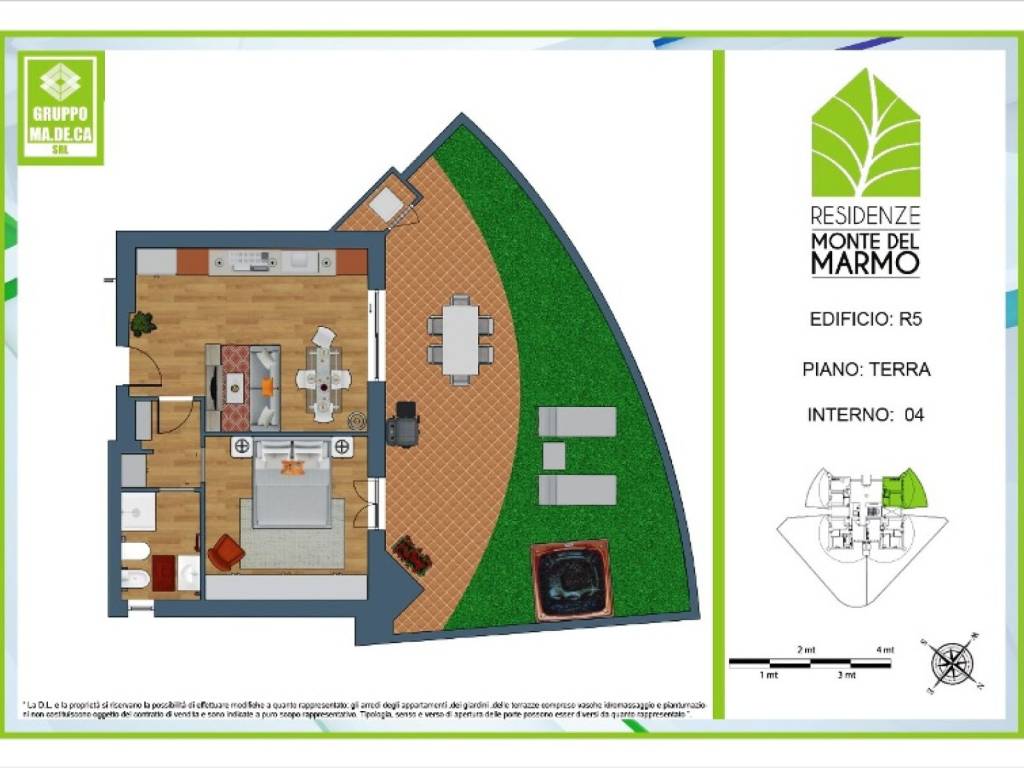 appartamento in vendita a Roma in zona Aurelio