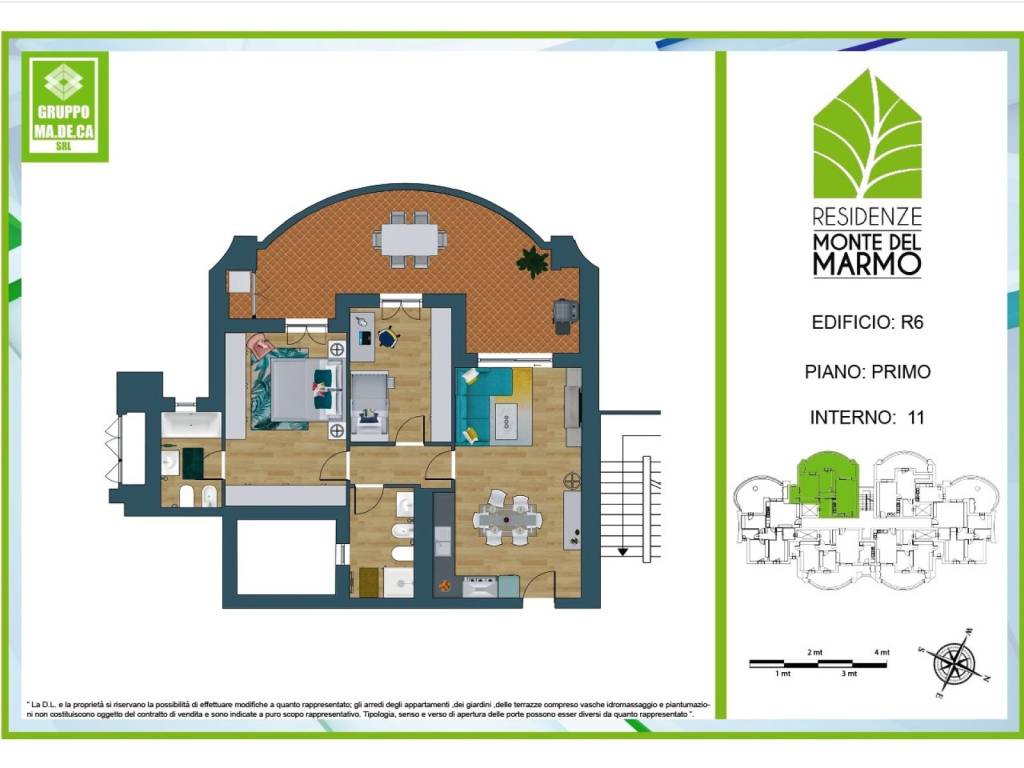 appartamento in vendita a Roma in zona Aurelio