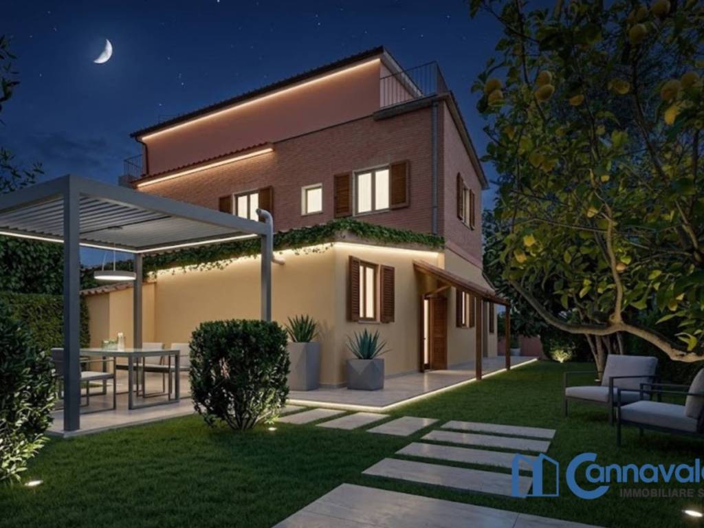 casa indipendente in vendita a Roma in zona Vitinia