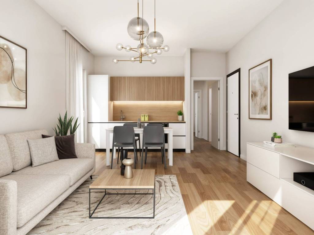 appartamento in vendita a Roma in zona Tor Vergata/Torrenova