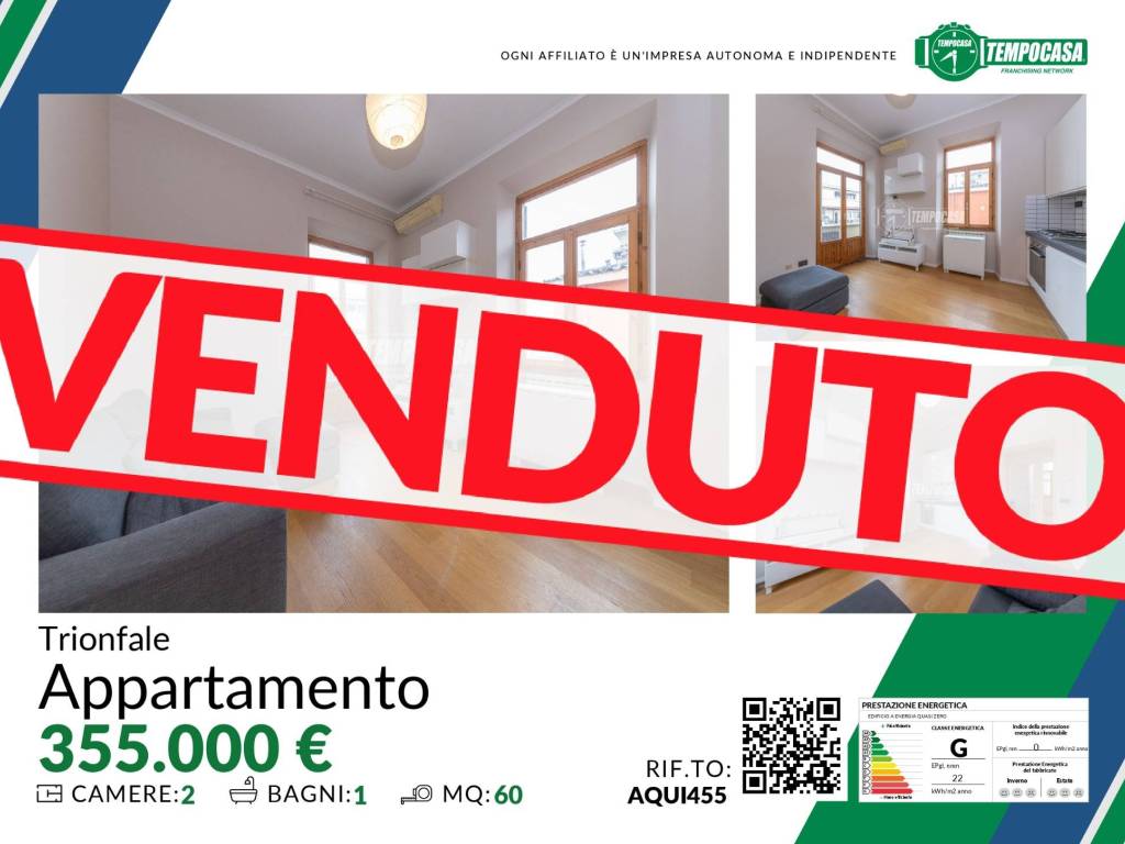 appartamento in vendita a Roma in zona Trionfale