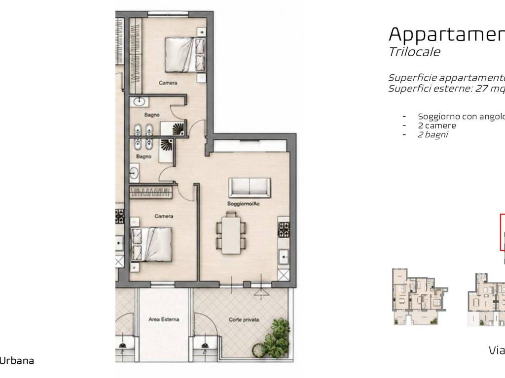 appartamento in vendita a Roma in zona Prenestino-Centocelle