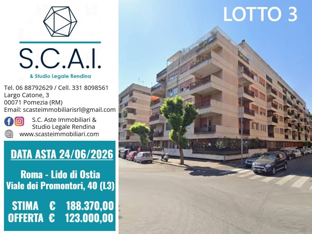 appartamento in vendita a Roma in zona Ostia