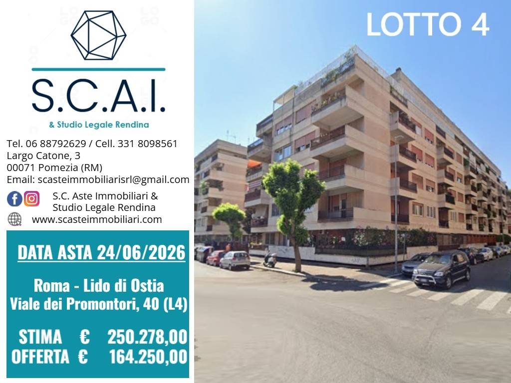 appartamento in vendita a Roma in zona Ostia