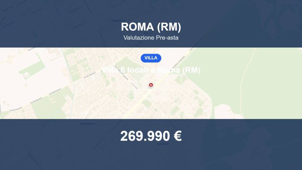 casa indipendente in vendita a Roma in zona Axa