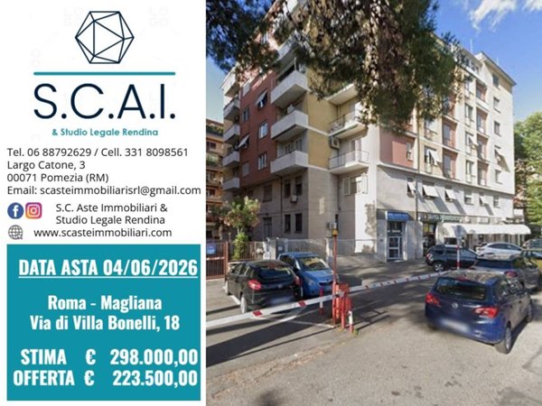 appartamento in vendita a Roma in zona Portuense