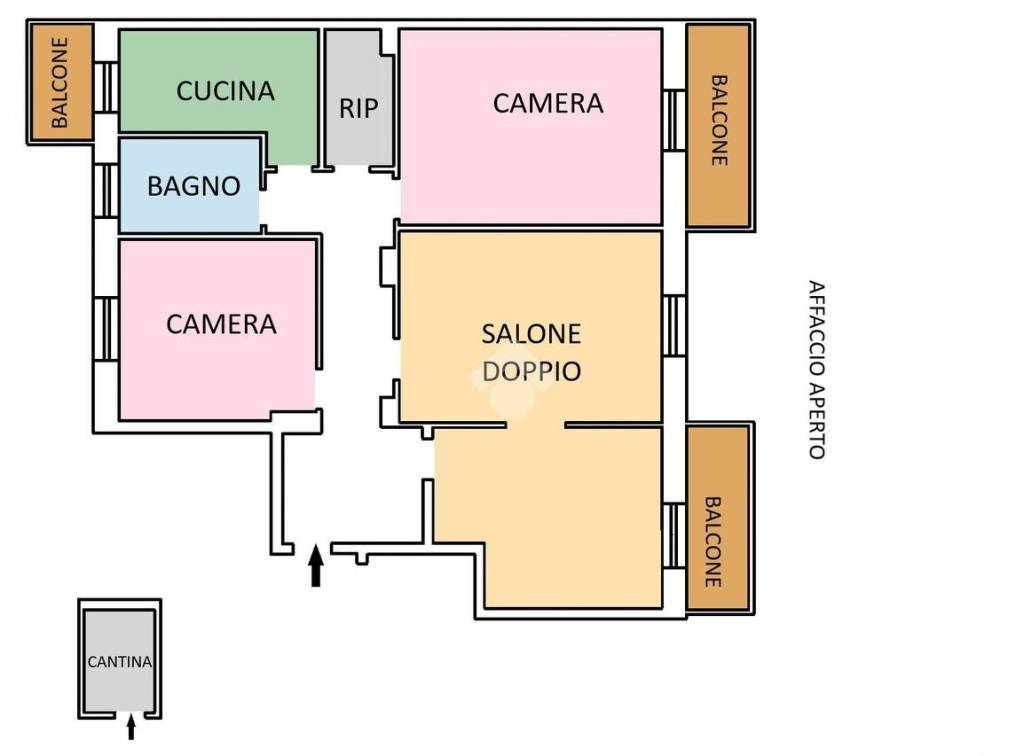 appartamento in vendita a Roma in zona Monte Sacro/Talenti