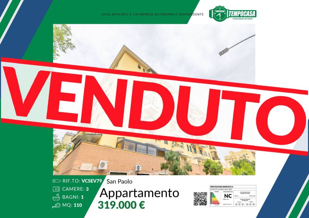appartamento in vendita a Roma in zona Ostiense
