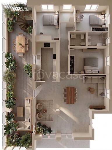 appartamento in vendita a Roma in zona Appio Latino