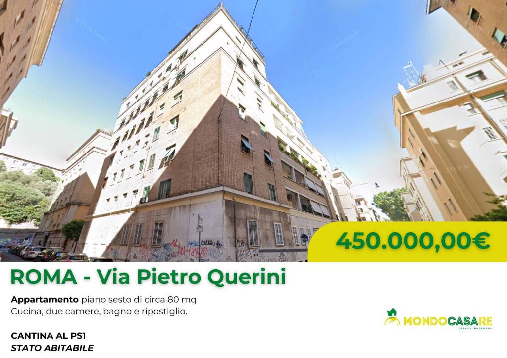appartamento in vendita a Roma in zona Testaccio