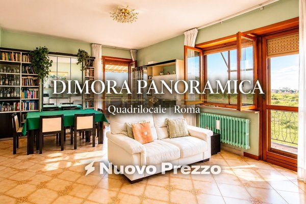 appartamento in vendita a Roma in zona Casal Morena