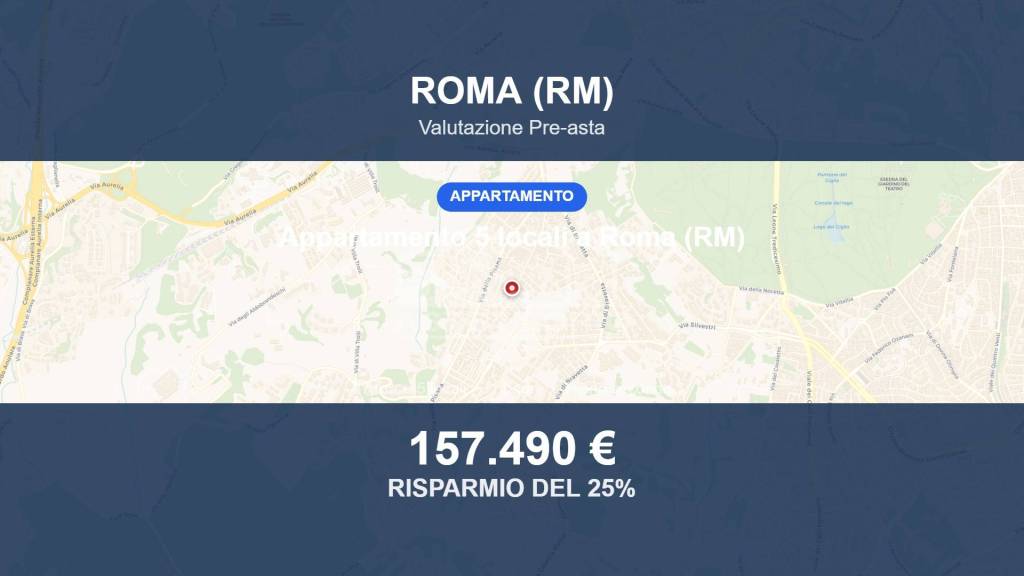 appartamento in vendita a Roma in zona La Pisana