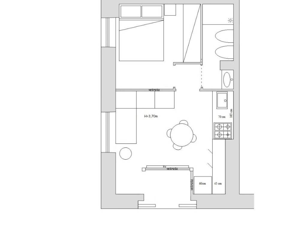 appartamento in vendita a Roma in zona Aurelio