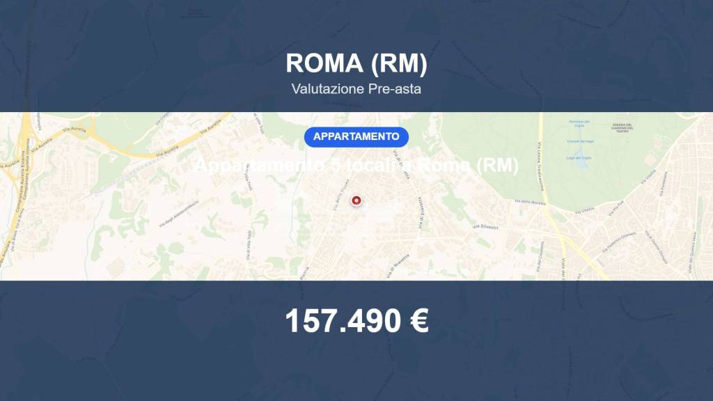 appartamento in vendita a Roma in zona La Pisana