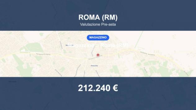 locale commerciale in vendita a Roma in zona Finocchio