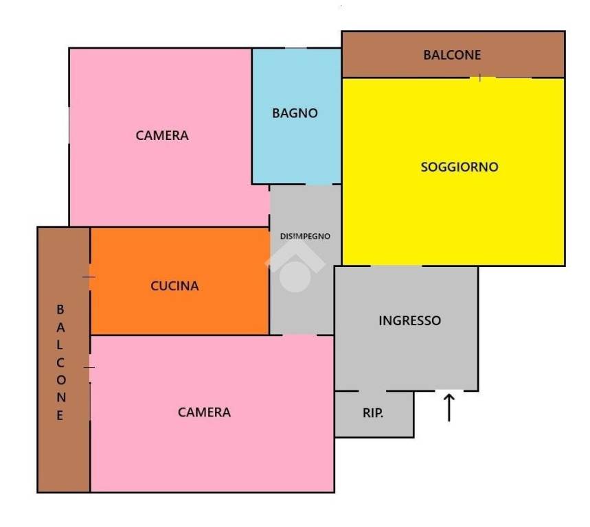 appartamento in vendita a Roma in zona Prenestino-Centocelle