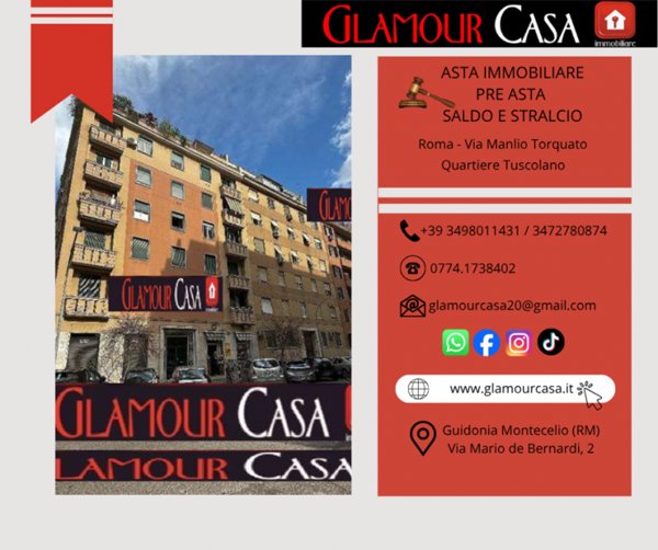 appartamento in vendita a Roma in zona Tuscolano