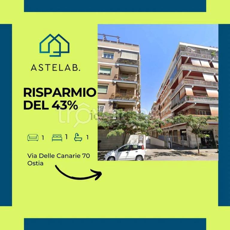 appartamento in vendita a Roma in zona Ostia