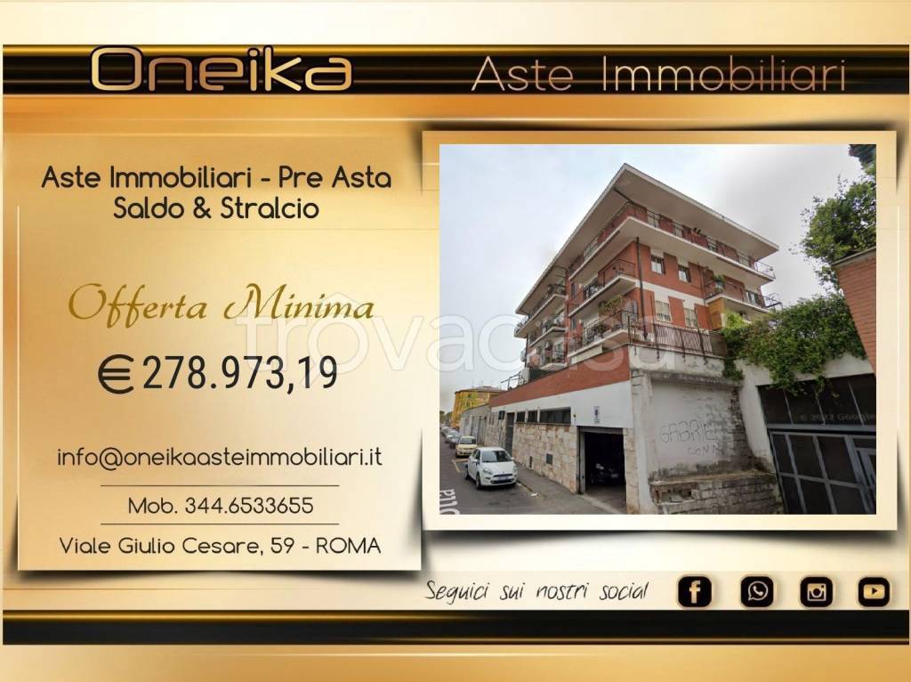 appartamento in vendita a Roma in zona Prenestino-Centocelle