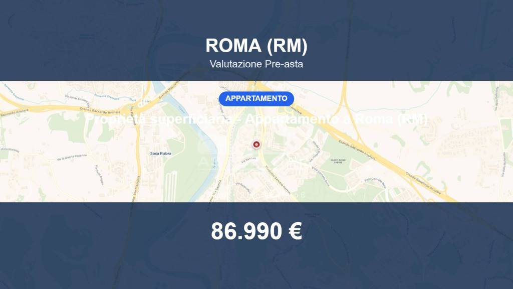 appartamento in vendita a Roma in zona Castel Giubileo