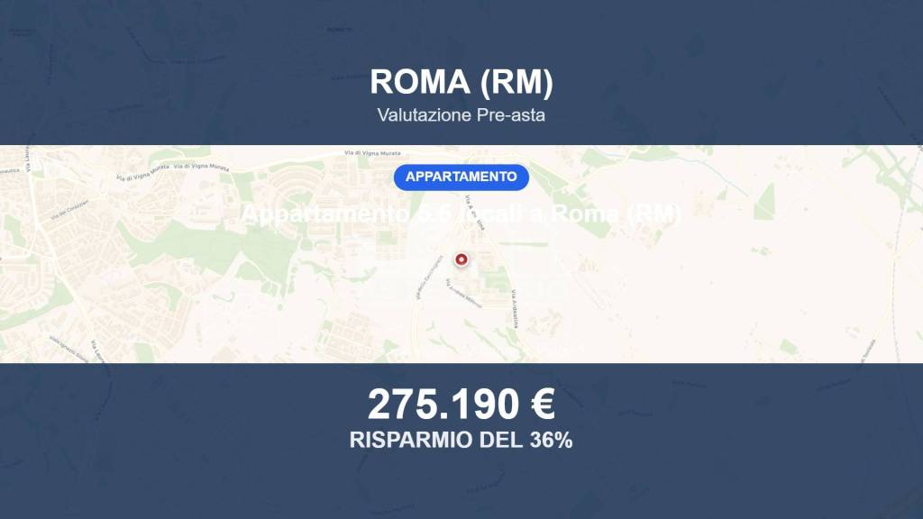 appartamento in vendita a Roma in zona Giuliano Dalmata