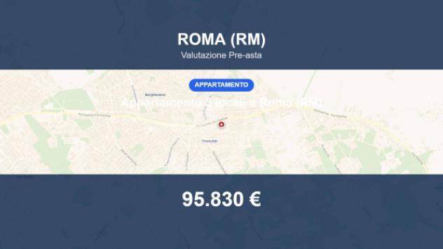 appartamento in vendita a Roma in zona Finocchio