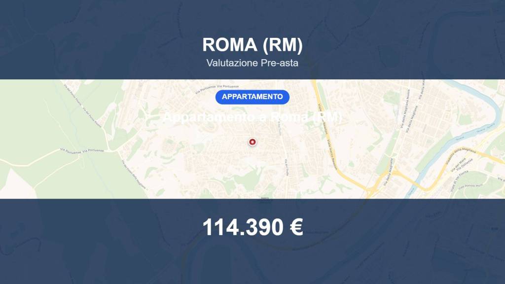 appartamento in vendita a Roma