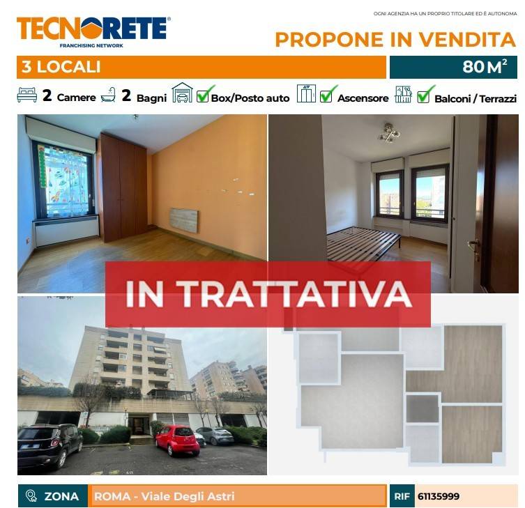 appartamento in vendita a Roma in zona Torrino