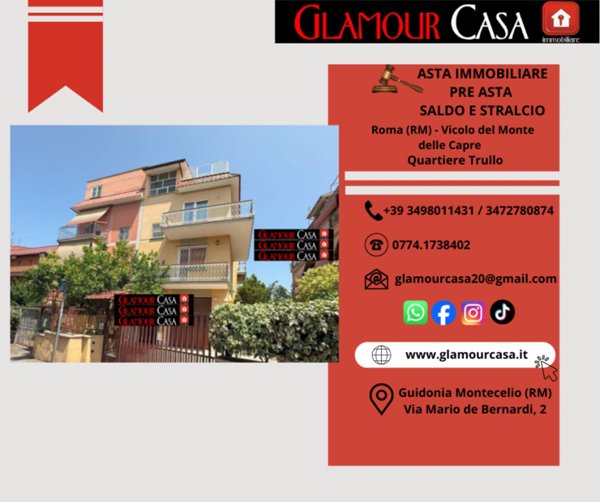 appartamento in vendita a Roma