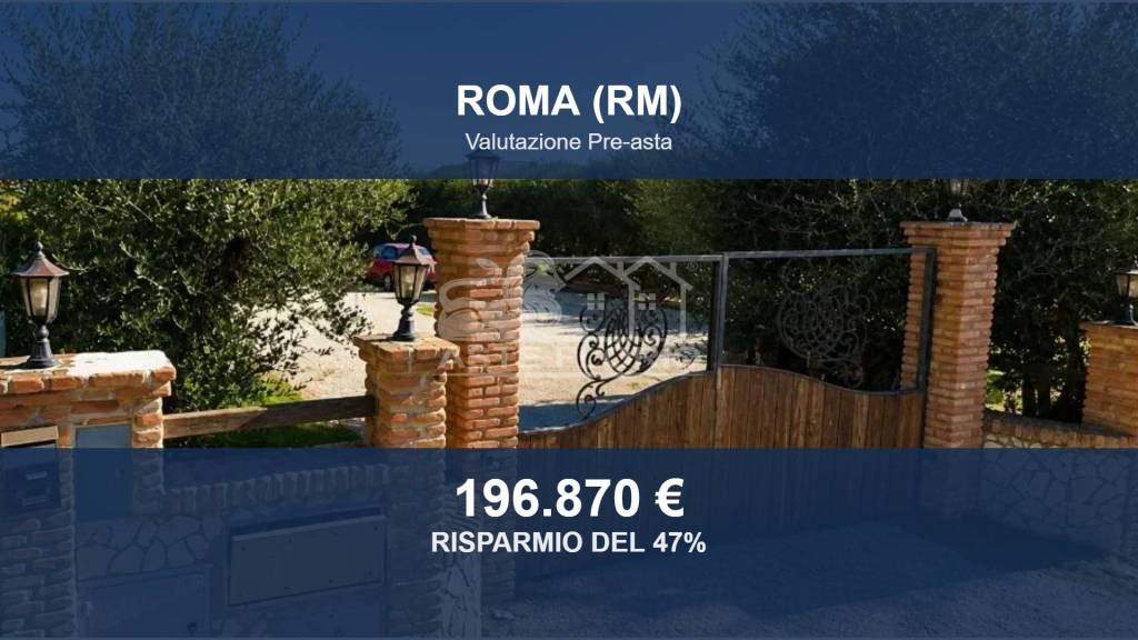 casa indipendente in vendita a Roma in zona Finocchio