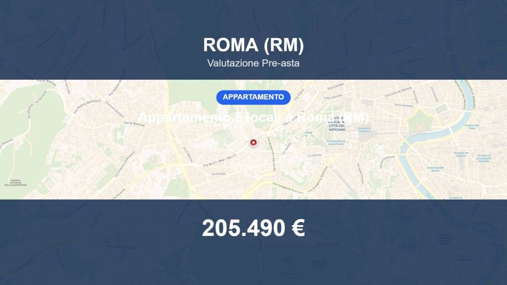 appartamento in vendita a Roma in zona Aurelio