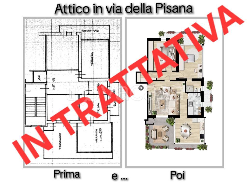 appartamento in vendita a Roma in zona La Pisana