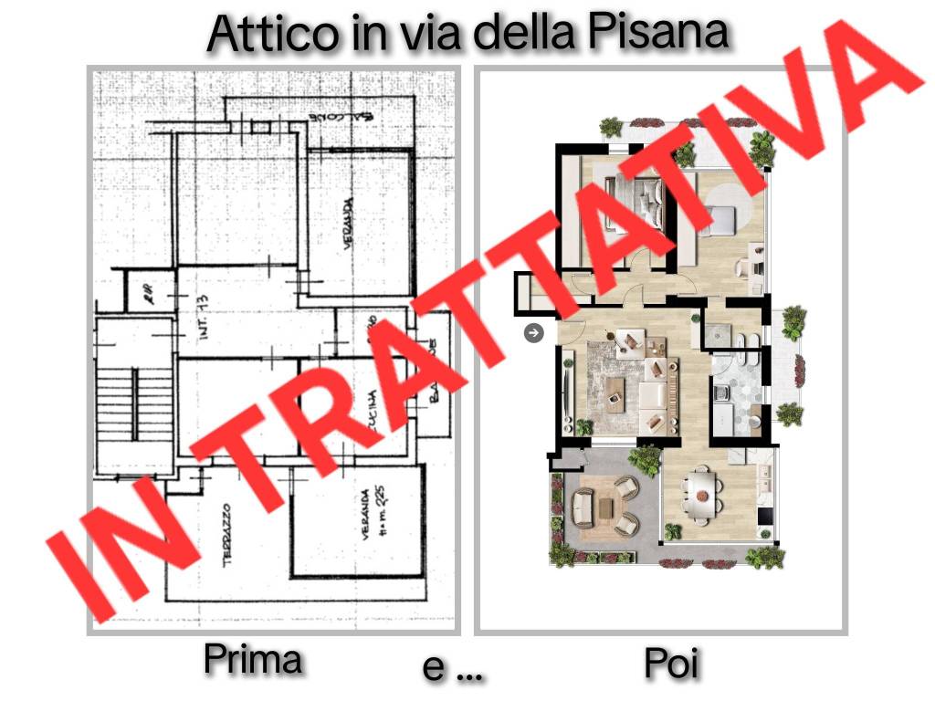 appartamento in vendita a Roma in zona La Pisana