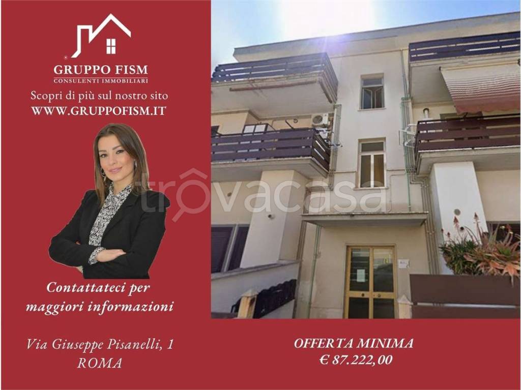 appartamento in vendita a Roma in zona Finocchio