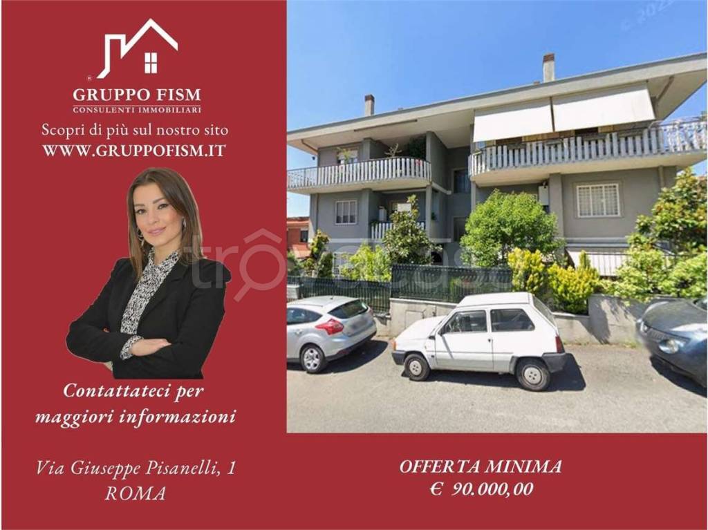 appartamento in vendita a Roma in zona Finocchio
