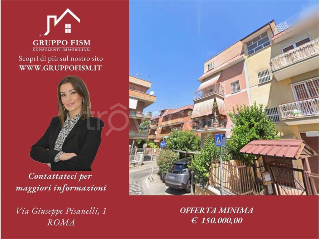 appartamento in vendita a Roma in zona Colle del Sole
