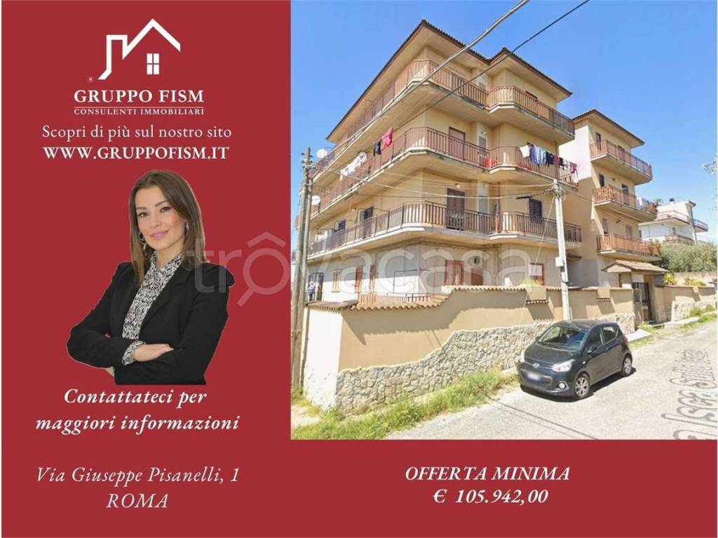 appartamento in vendita a Roma in zona Finocchio